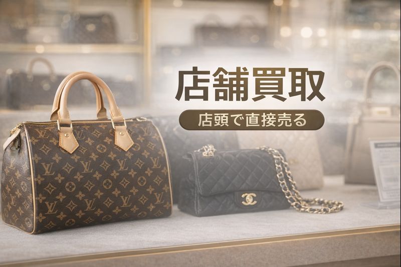 店舗買取（店頭で直接売る）
