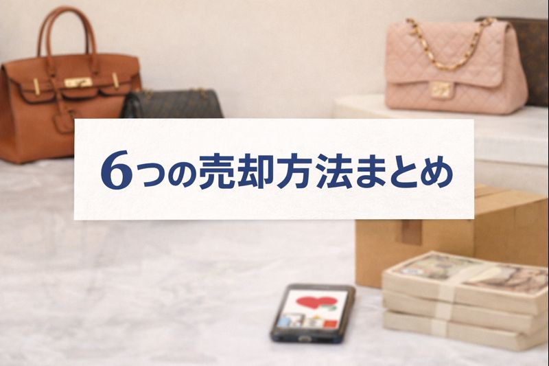 6つの売却方法まとめ