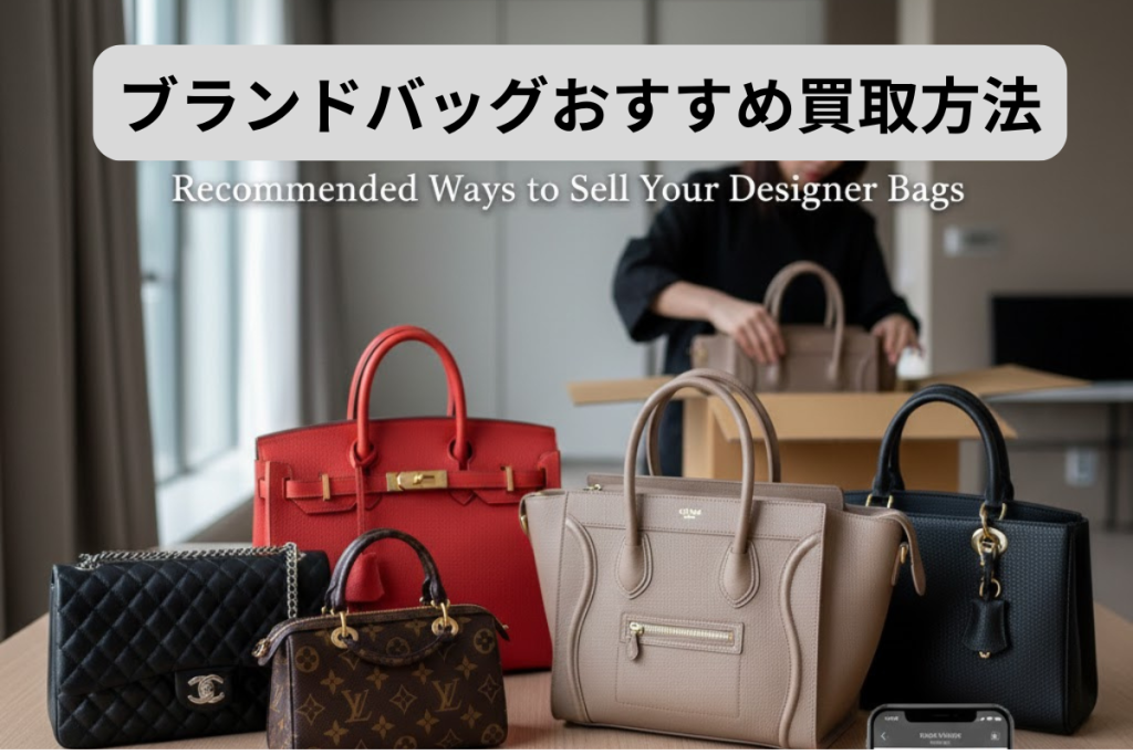 ブランドバッグおすすめ買取方法